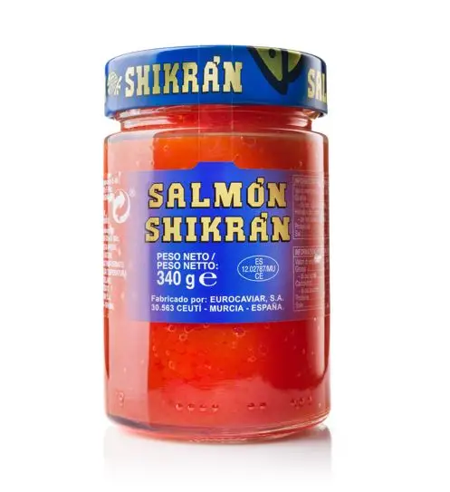 Top quality Spanish 340g smoked salmon in spheres for retail