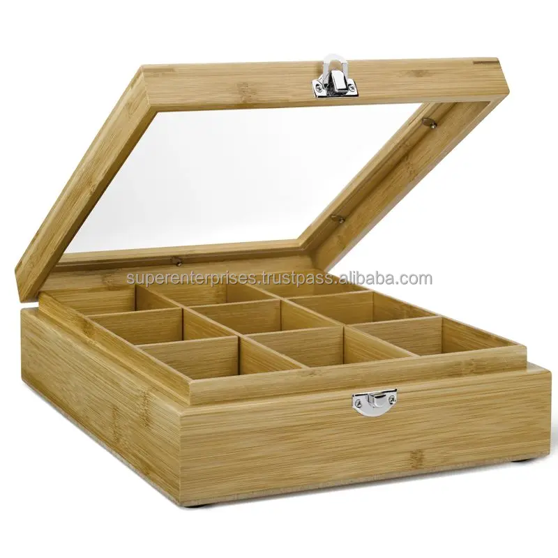 Jewellery Storage Design Square Box For Multiple Wooden Jewellery Packaging Box from Indian Handicraft High Quality Top Product