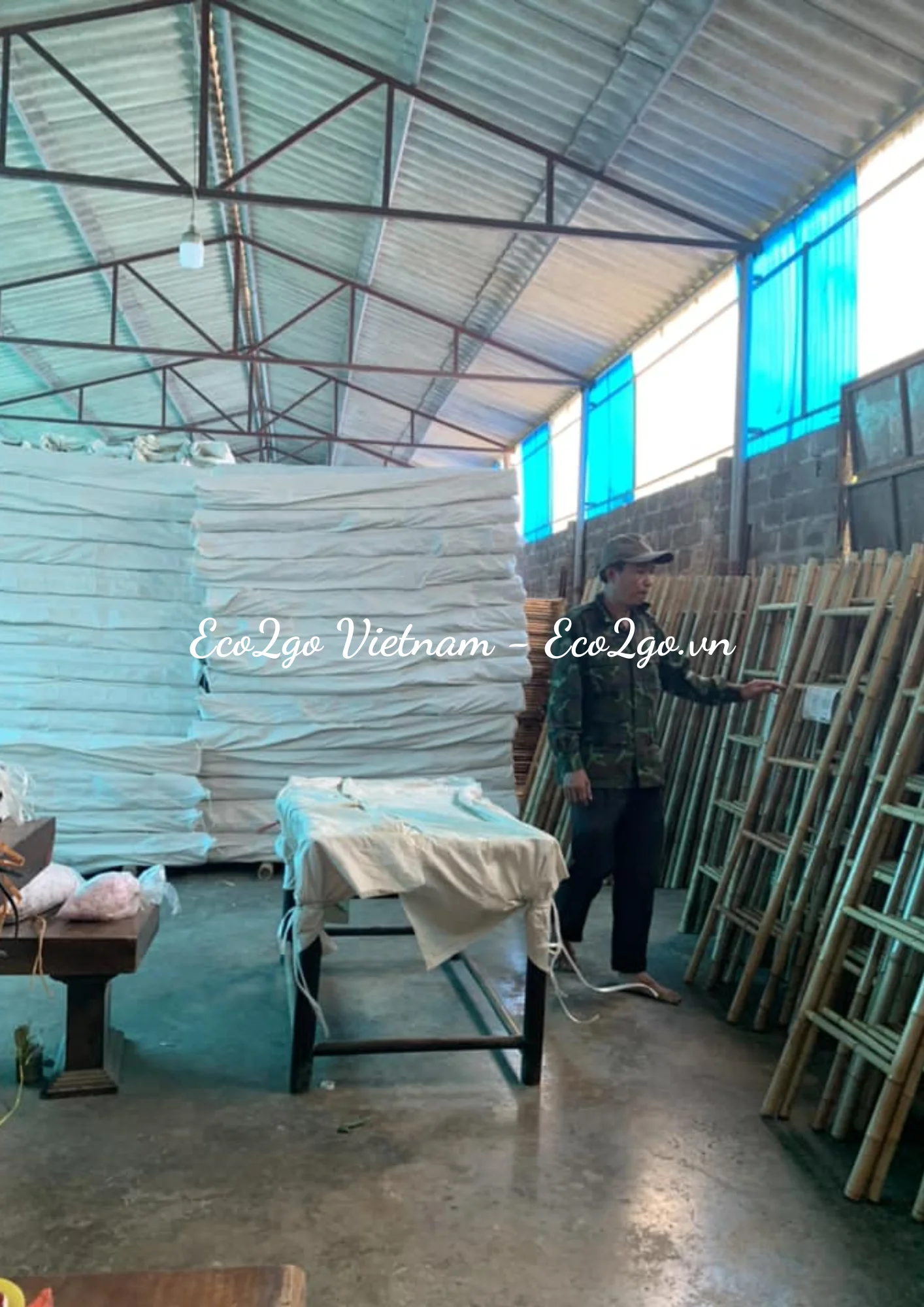 Custom Size And Design Ladders For Decoration Durable Waterproof 100% Bamboo Single Straight Wall Ladder From  Eco2go Vietnam