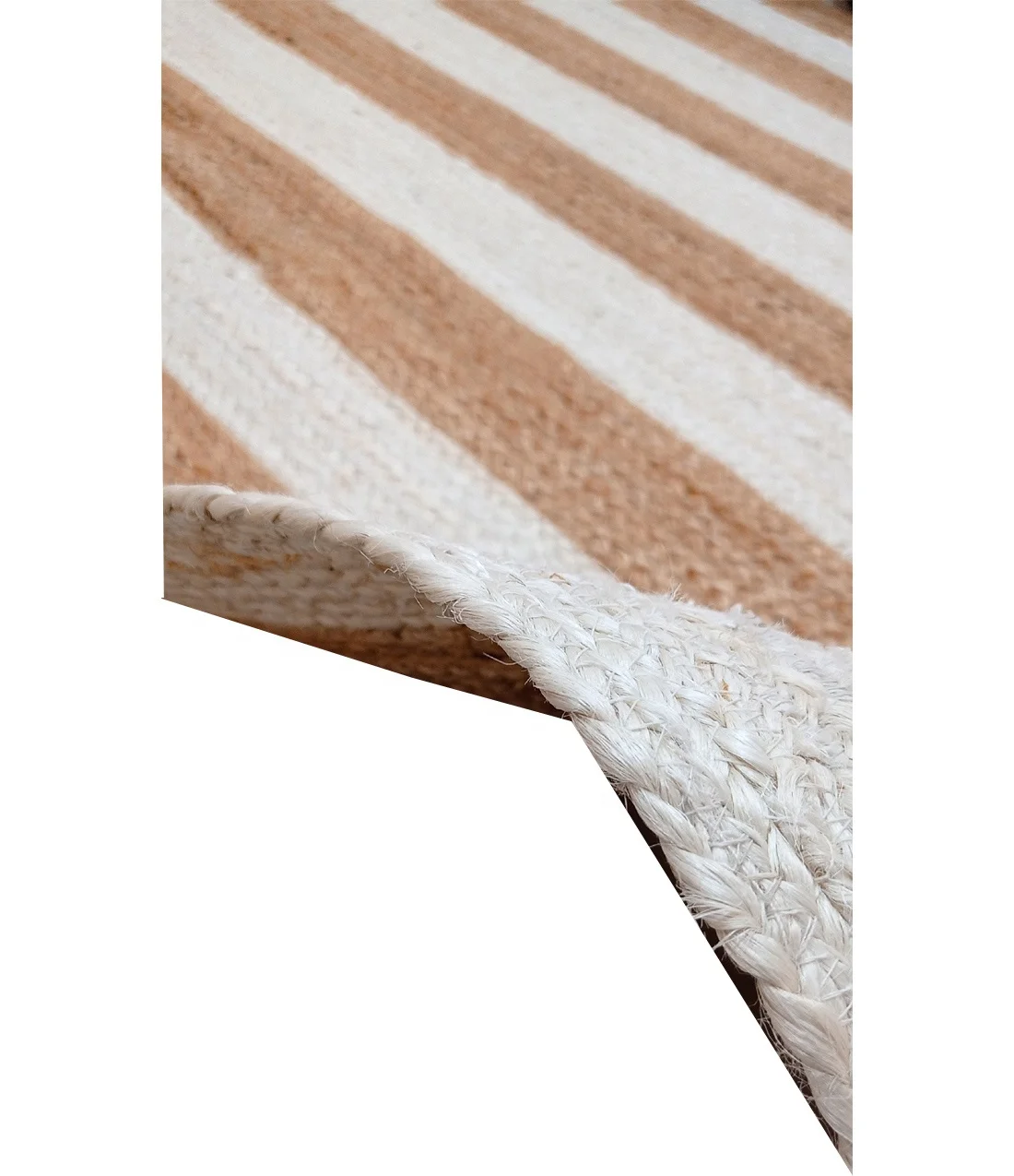 Natural Fibre Jute Area Rug for Living Room I Custom Size_Design_Colour Rug I Add Logo for Rug