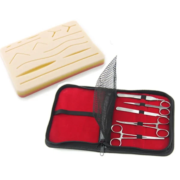 Student Training Instrument Tools Set Practice Model Suture Kits Medical Students for Medical Training Practice Kit