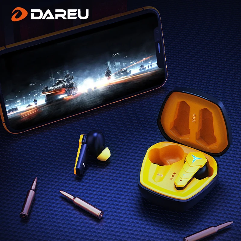 Factory support Dareu D3 tws earphone IPX4 waterproof for sport gift headset earplugs cool for the phone