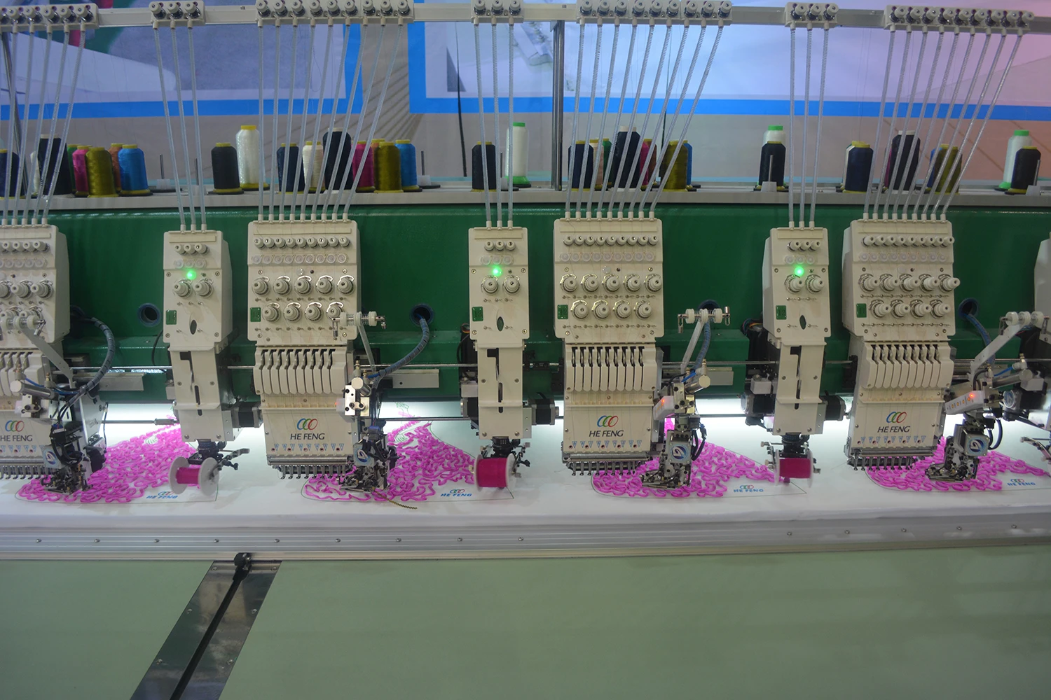 Tajima Multihead Computerized Cording Embroidery Machine for Clothing