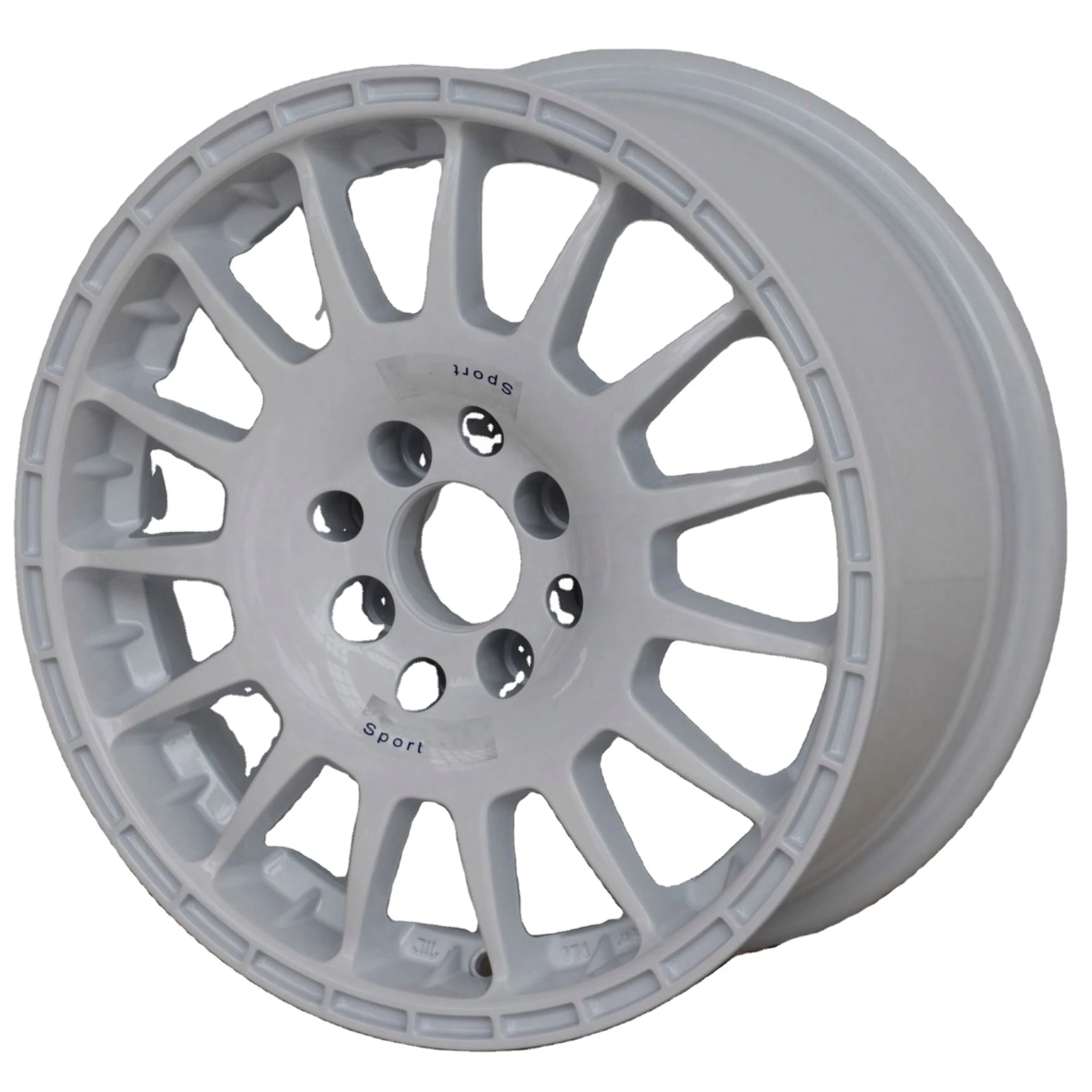 Wholesale 15 18 19 Inch Alloy Wheel Rims 15*7.0 For White Black Passenger Car Wheels multi spoke design with 8 holes OEM