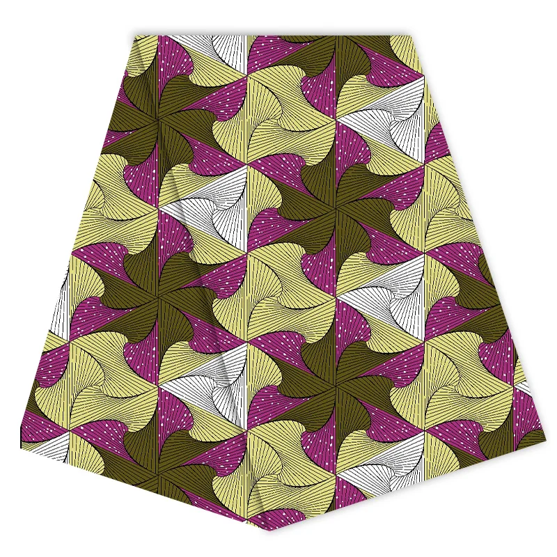 Nice Design Wholesale African Real Wax Print 100% Cotton Java and Ankara Style Colorful Fabric