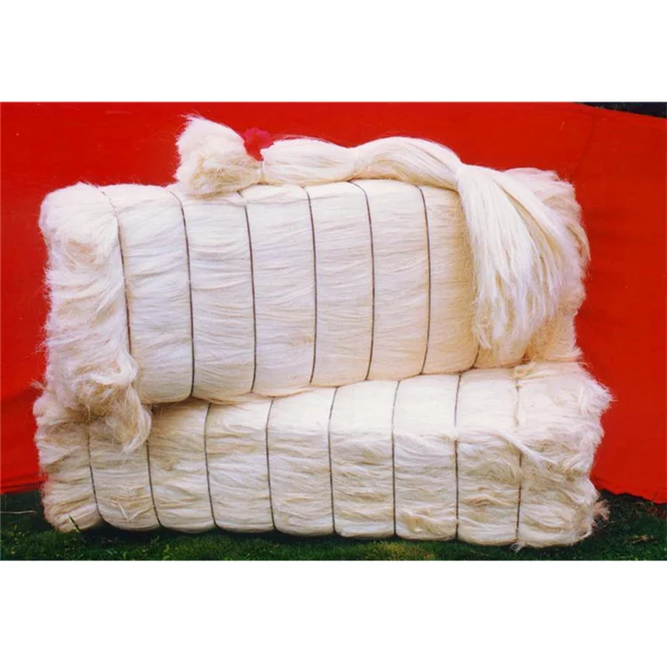 Sisal Fiber 100% Natural Fiber Tanzania UG Grade SSUG Natural sisal for Plaster, Gypsum Board, and Spinning