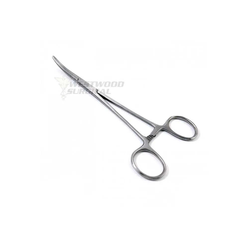 Щипцы для гемостата комаров из нержавеющей стали офтальмологические хирургические зажимы изогнутые щипцы 5 дюймов/12 7 см
