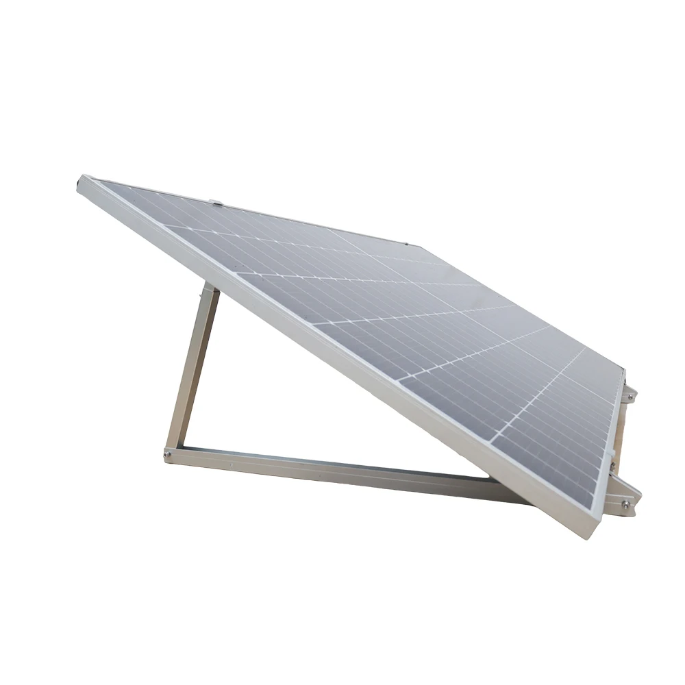 Easy installed Adjustable Triangle Solar Mounting Structure Aluminium Rail