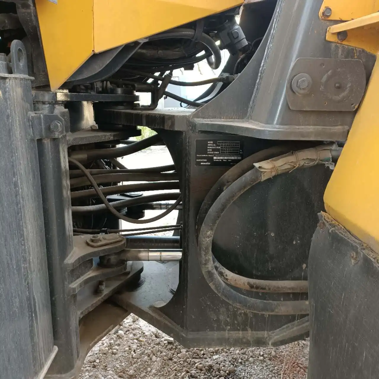 Used Komatsu WA380-3 wheel loader quality used construction loader machine WA380-3 in good condition with best price in China