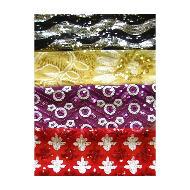 High Quality and Hot Selling Sell Poly Tulle Spangle Sequins Top quality fabric sturdy and excellent performance Innovative