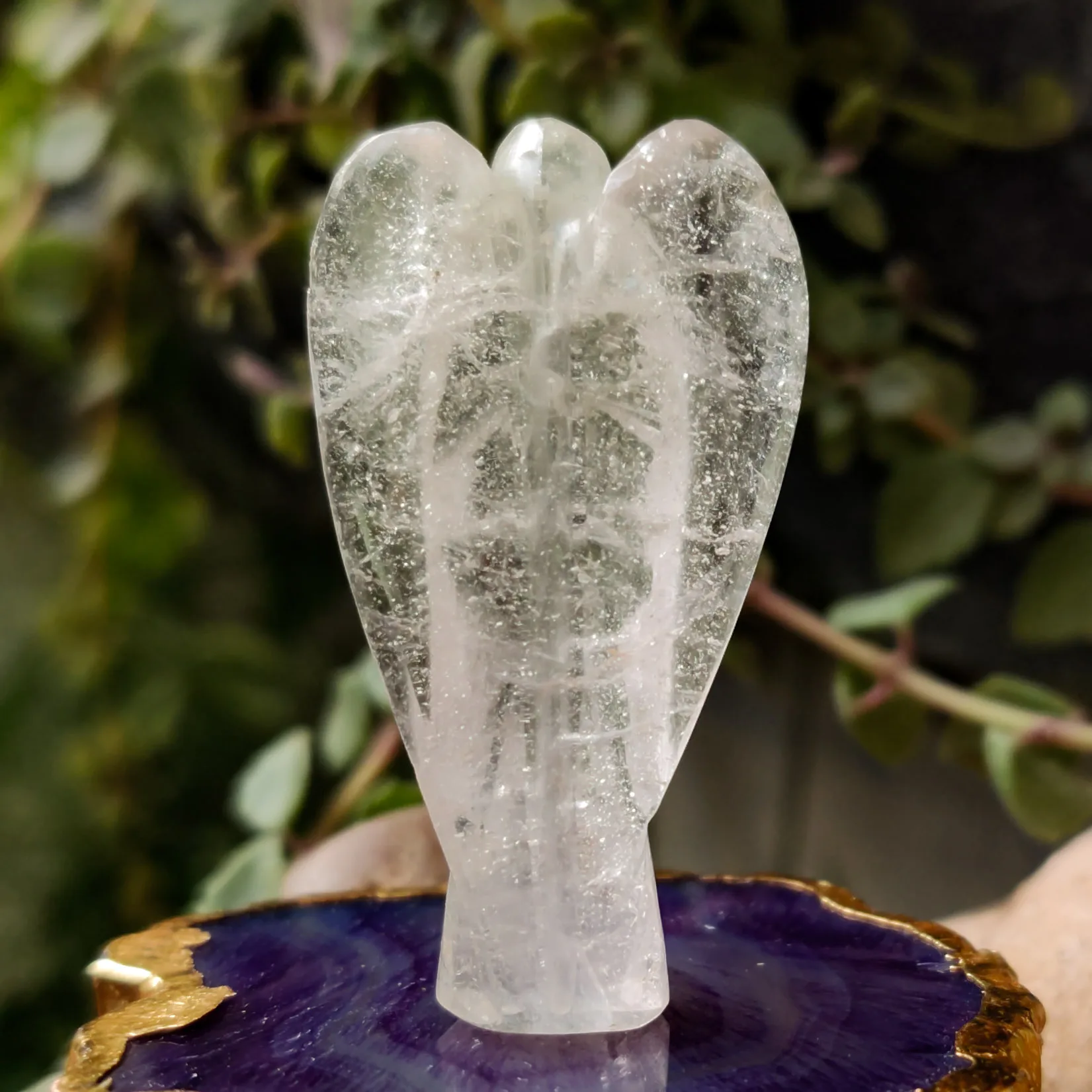 Wholesale products crystal craft crystal carvings dream Clear Quartz angel for souvenir fengshui amethyst crystal angels stone