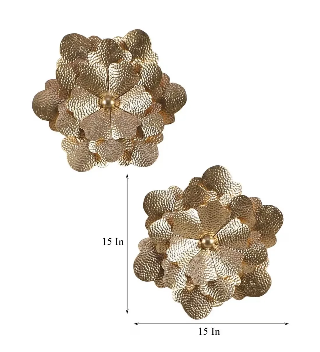 Stylish Wall Art Decoration New Design Livingroom Latest Decorative Customized Size Aluminium Iron Hanging