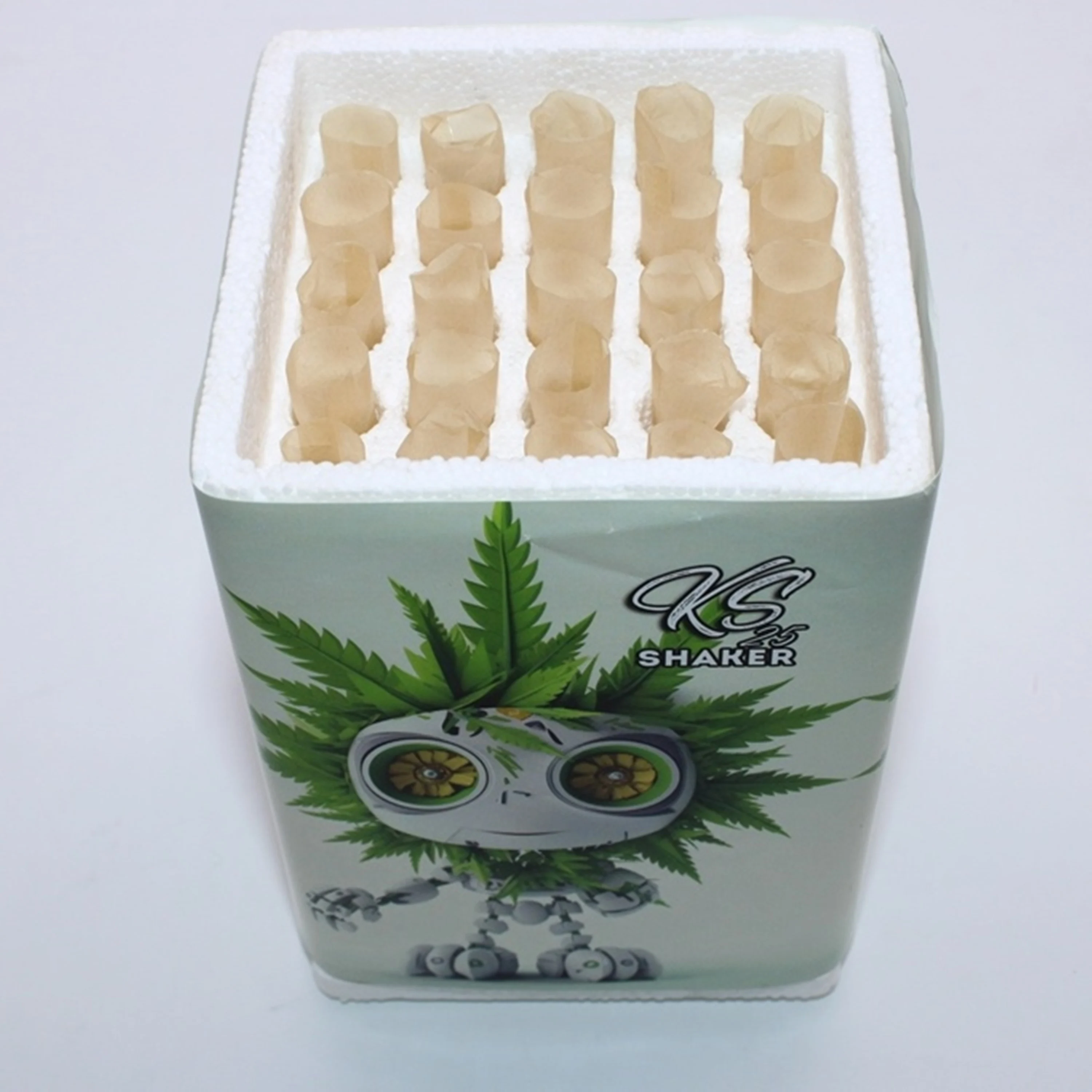 Pre Rolled Shaker 109mm King Size 25 Rolling Paper Filling Unit Thermocol Bump Filler Box Manufacturer India