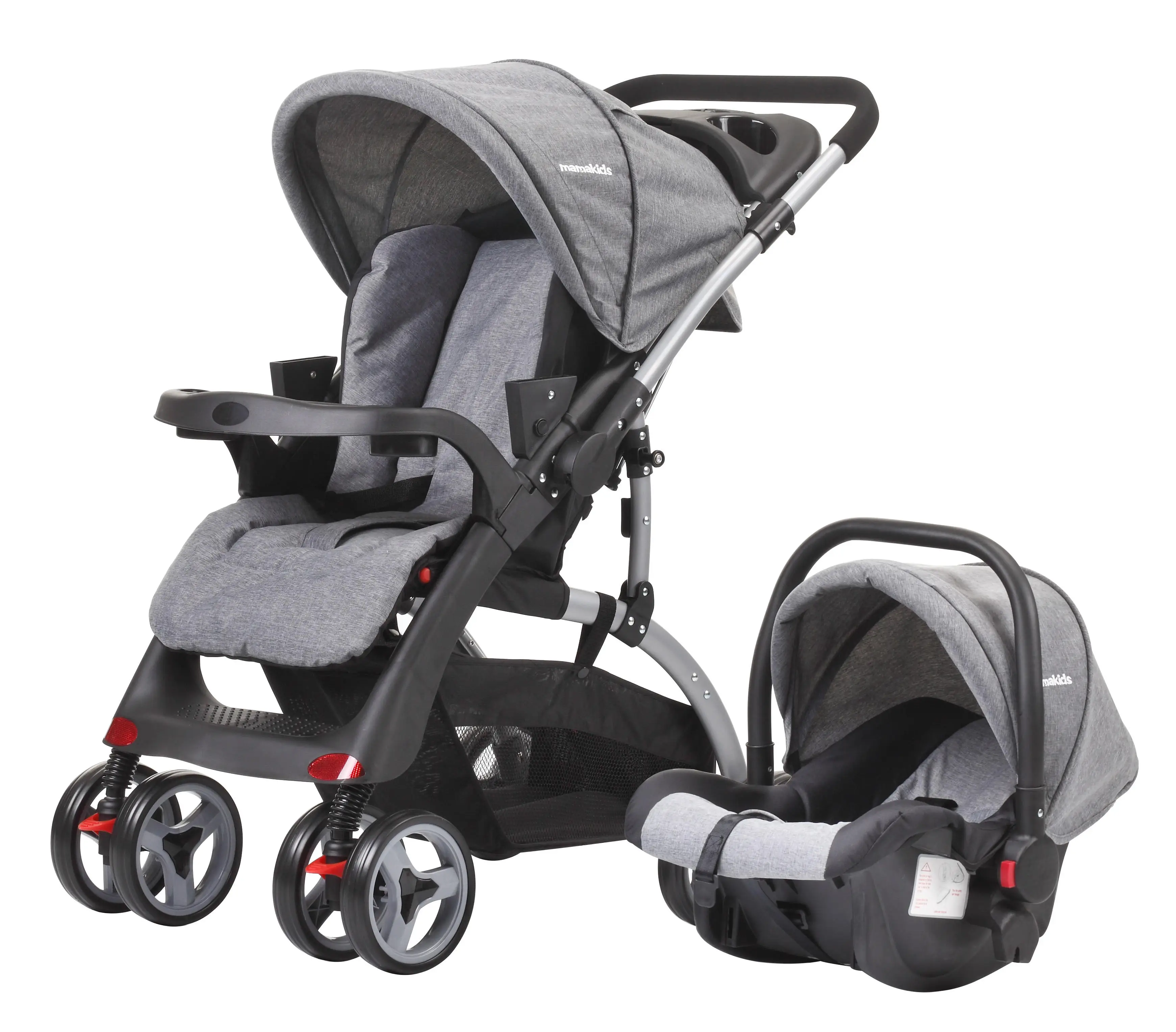 Factory Wholesale Luxury Baby Stroller Cart Multifunction Stroller 3 In 1 Pushchair Baby Cart low Price