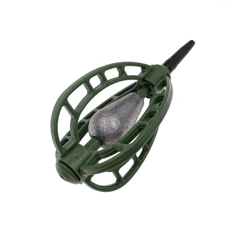 Wholesale Quality Carp Fishing Terminal Tackle Counterweight Fishing Bait Cage 20g Fish Bait Feeder
