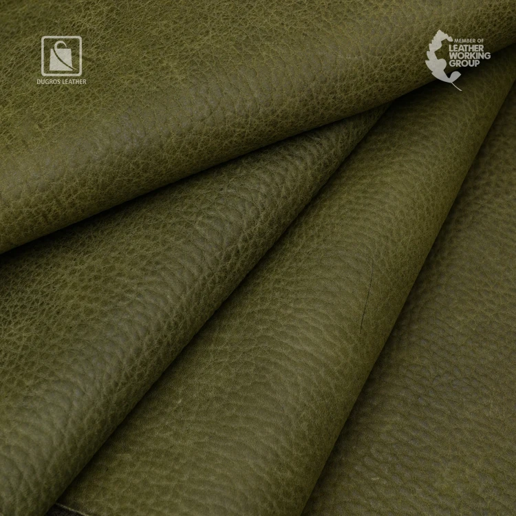 High Premium and Classic Look Smooth and Natural Full Grain Sustainable Vegetable Tanned Genuine Leather from India