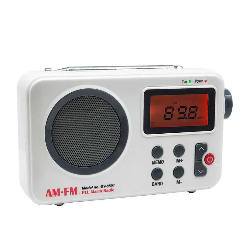 Новое радио AM/FM высококачественное домашнее портативное для пожилых людей