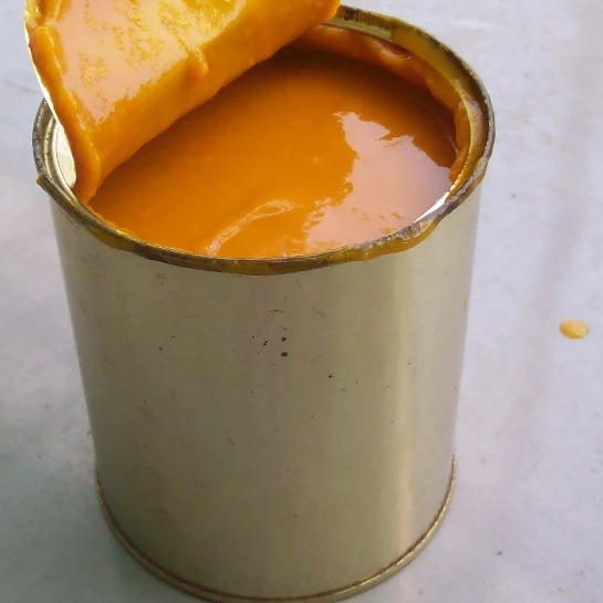 Манго мякоть премиум качества консервированная подслащенная Альфонсо Мякоть Манго из собранного вручную естественно созревшего кесар манго