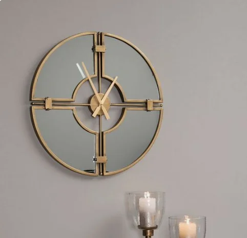 Manufactory Direct Home Office Round Dial Wall Clock Quartz Decorative Wedding & Home Decorative Wall Clocks