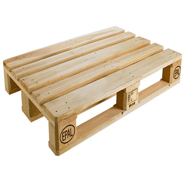 Hard Wood 4 Way Wooden EURO PALLET EUR/ EPAL PALLETS With Color Yellow Size 1200x1000x150mm Available for Sale