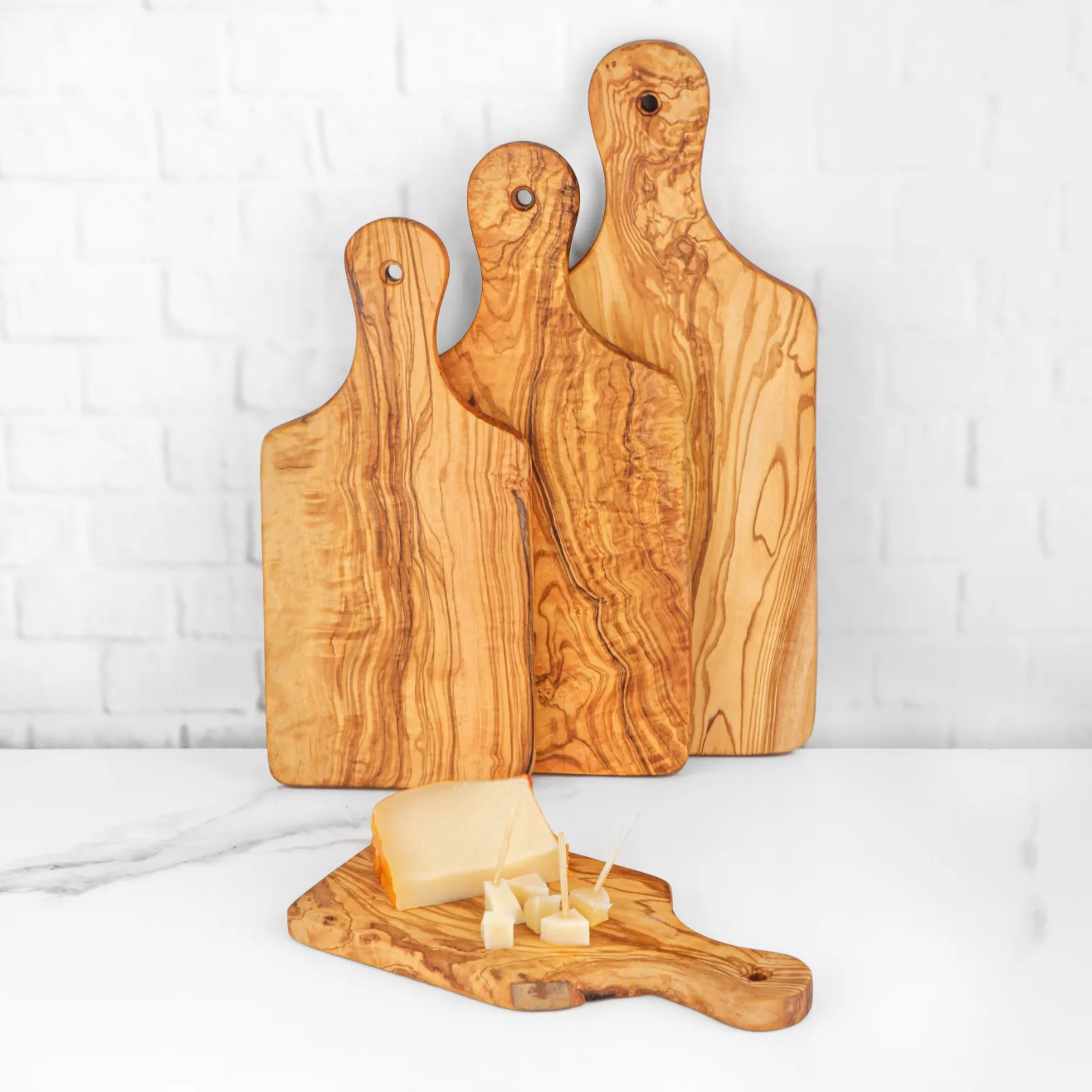 Premium Olive Wood Cutting Board for Kitchen Customized Wooden Chopping Board Handmade from Tunisian Olivewood