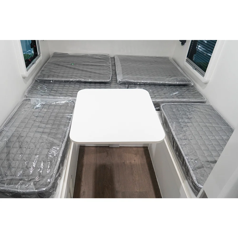 Manley 2024 American Lightweight Custom Caravan Rv Off Road Teardrop Camping Trailer Camper With Bathroom And Sofa For Wholesale