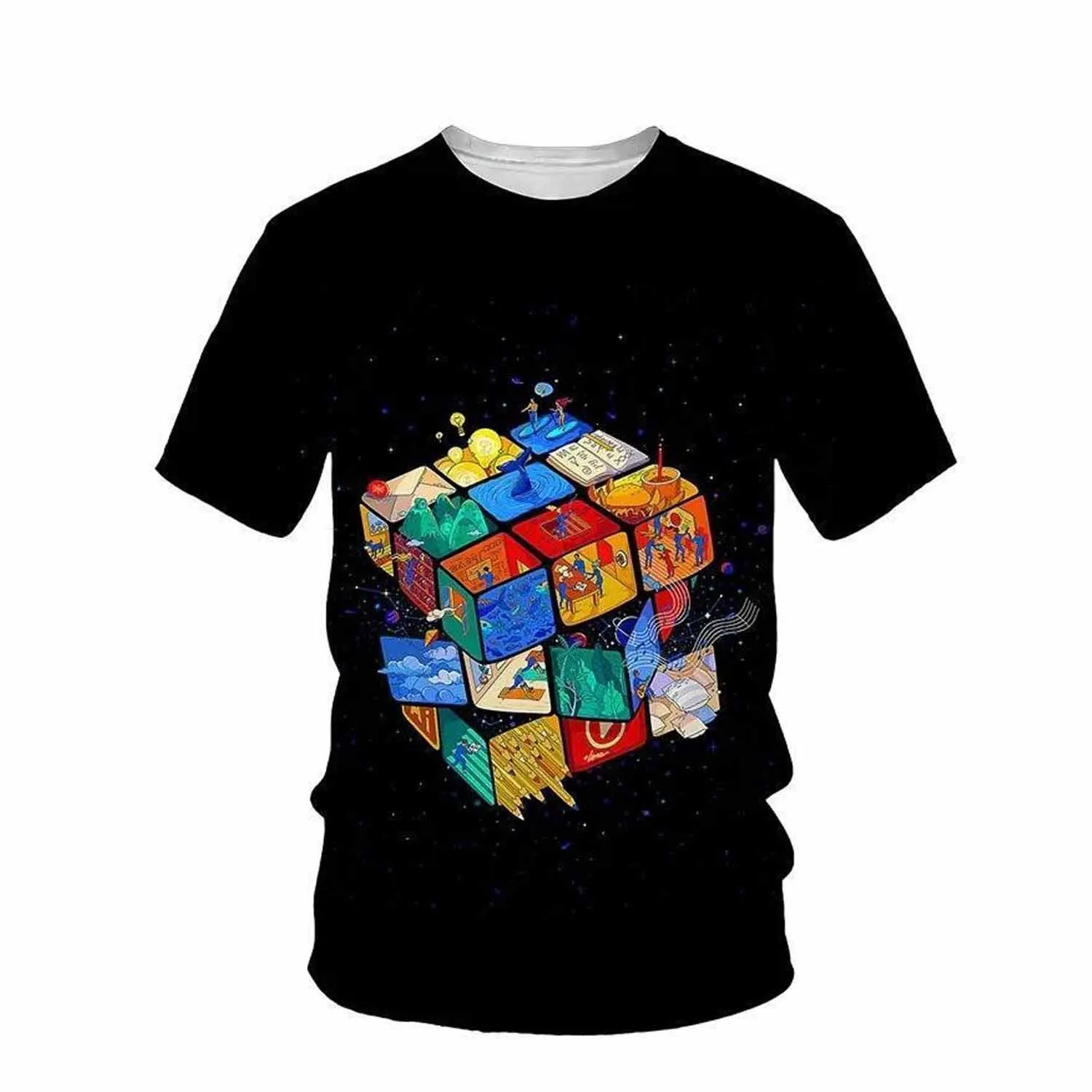 Streetwear T Shirt for Women Men Screen Printing 100 Polyester Sublimation T Shirt