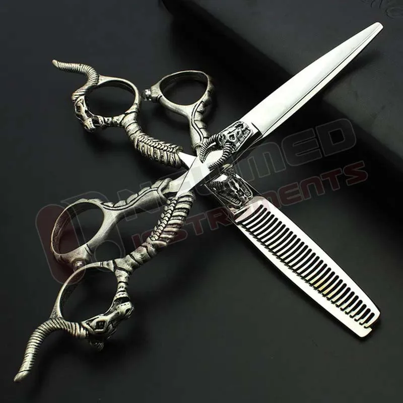 Scissors Manufacturer Hairdressing scissors 6 inch high-end hair salon professional barber scissors Tools Supplier
