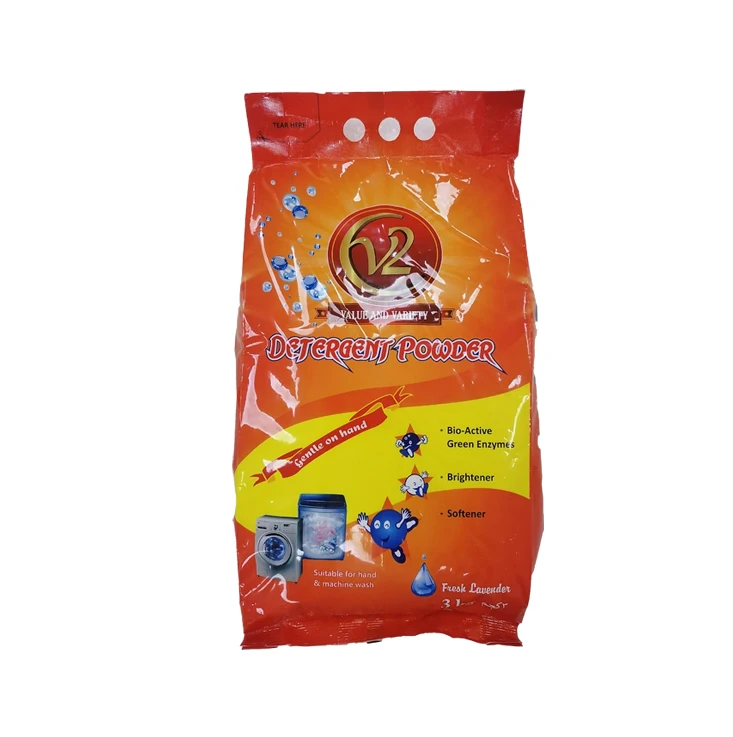 Reasonable Price of Fresh Lavender / Rose Fragrance Rich Foam Laundry Detergent Powder Available with Custom Size and Logo