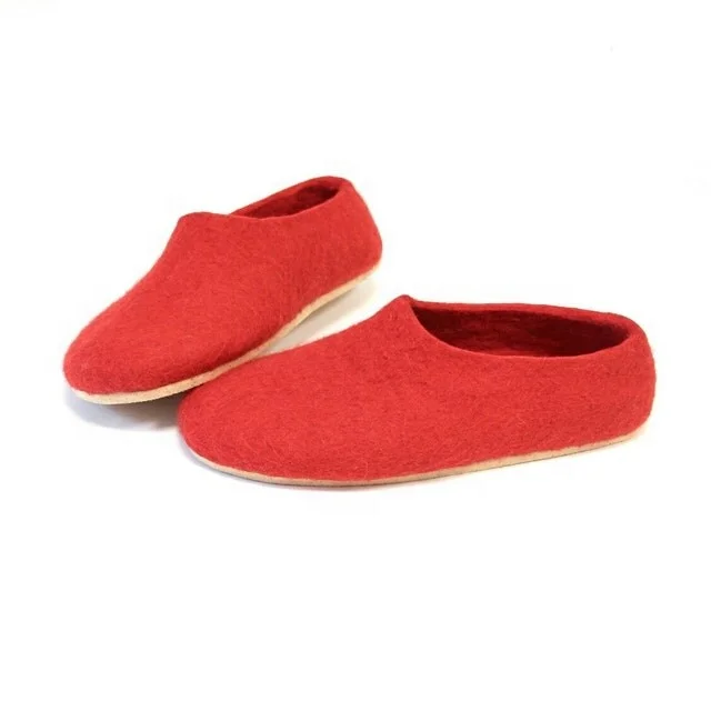 100% новозеландские шерстяные фетровые Тапочки ручной работы, экологически чистые высококачественные модные легкие 100% ручной работы