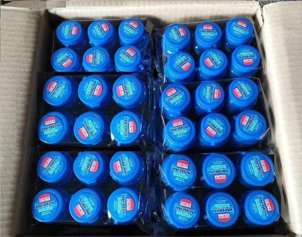 MENT0S fresh action chewing gum jar 56g