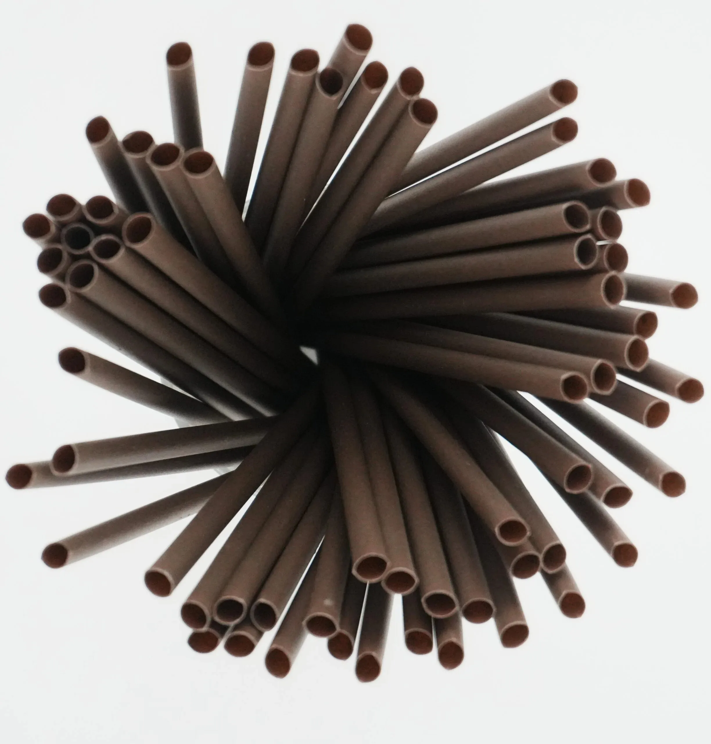 High quality coffee grounds straws are biodegradable to protect the environment