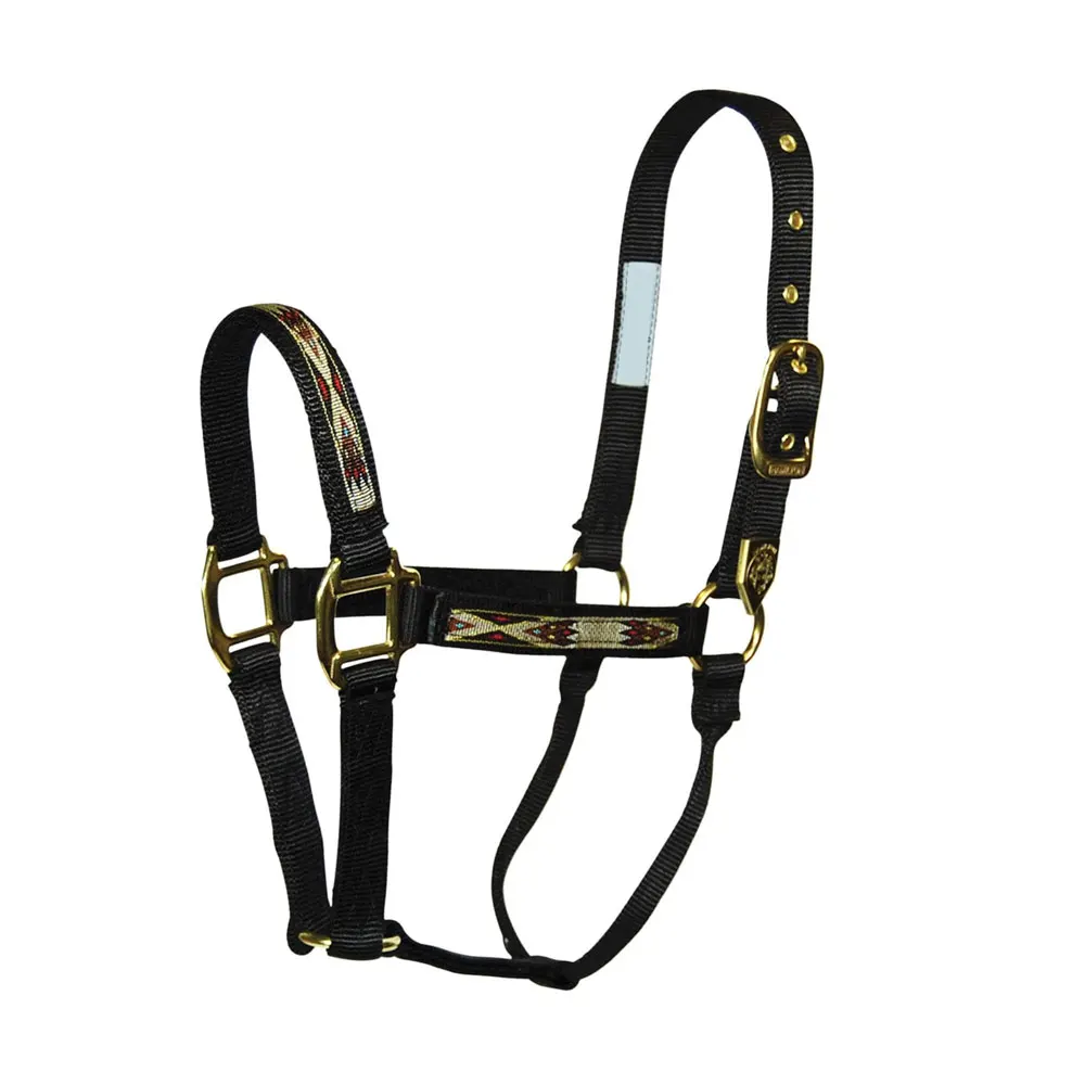 Adjustable Soft Horse Riding Equipment Halter Horse Bridle With Bit and Fixed Rein breast collar Belt For Horse