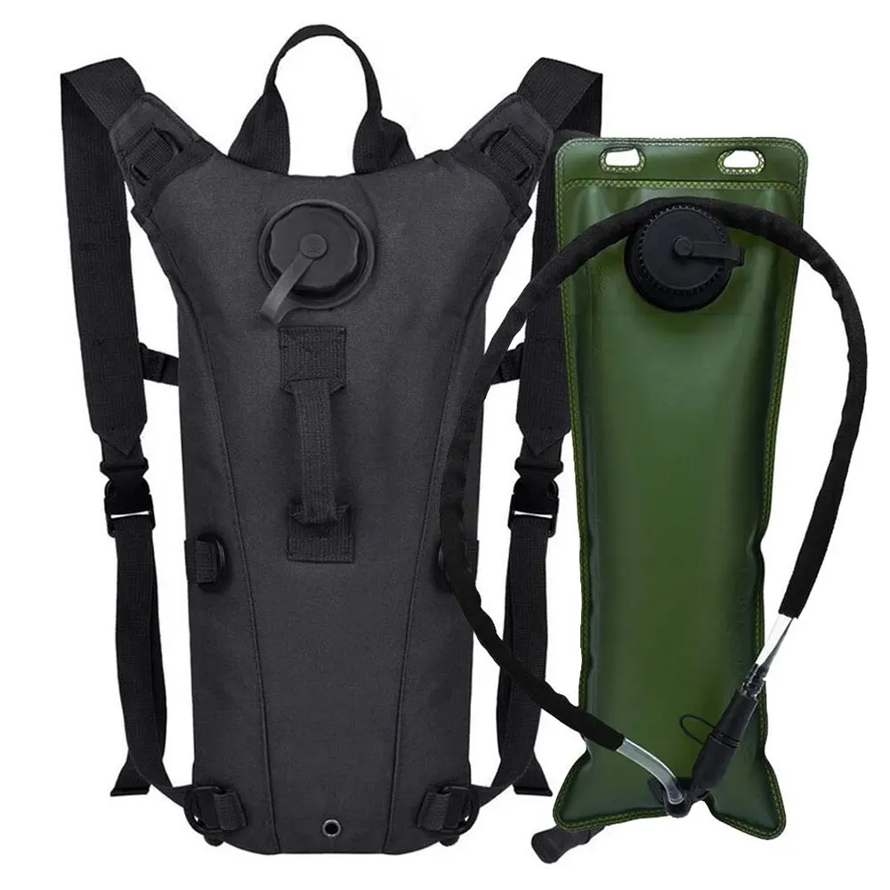 AYPPRO Tactical Hydration Pack Backpack with 3L TPU Water Bladder Cycling Rucksack Sport Knapsack Hiking Climbing Travel Daypack