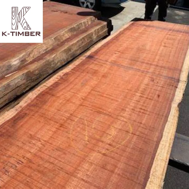 Padauk плита от поставщика из Африки лиственных полов сырье для древесины бревна деревянные поддоны панели