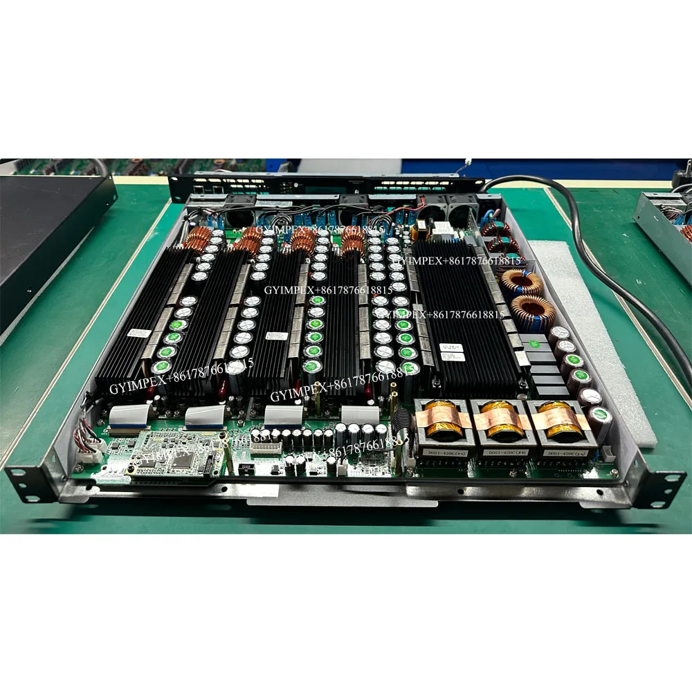 DSP amplifier 1u four Channel Professional Audio Power Amplifier Class D Amp Powered 2 Ohm Power Amplifiers Germany dsp