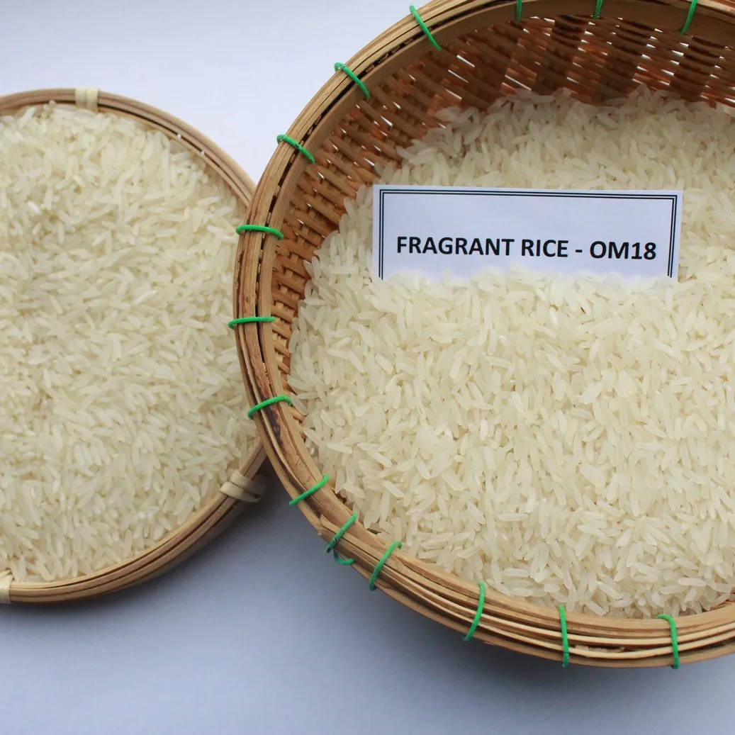 Fragrant  OM18/Jasmine rice white fragant rice from Loc Troi in Vietnam for EU market