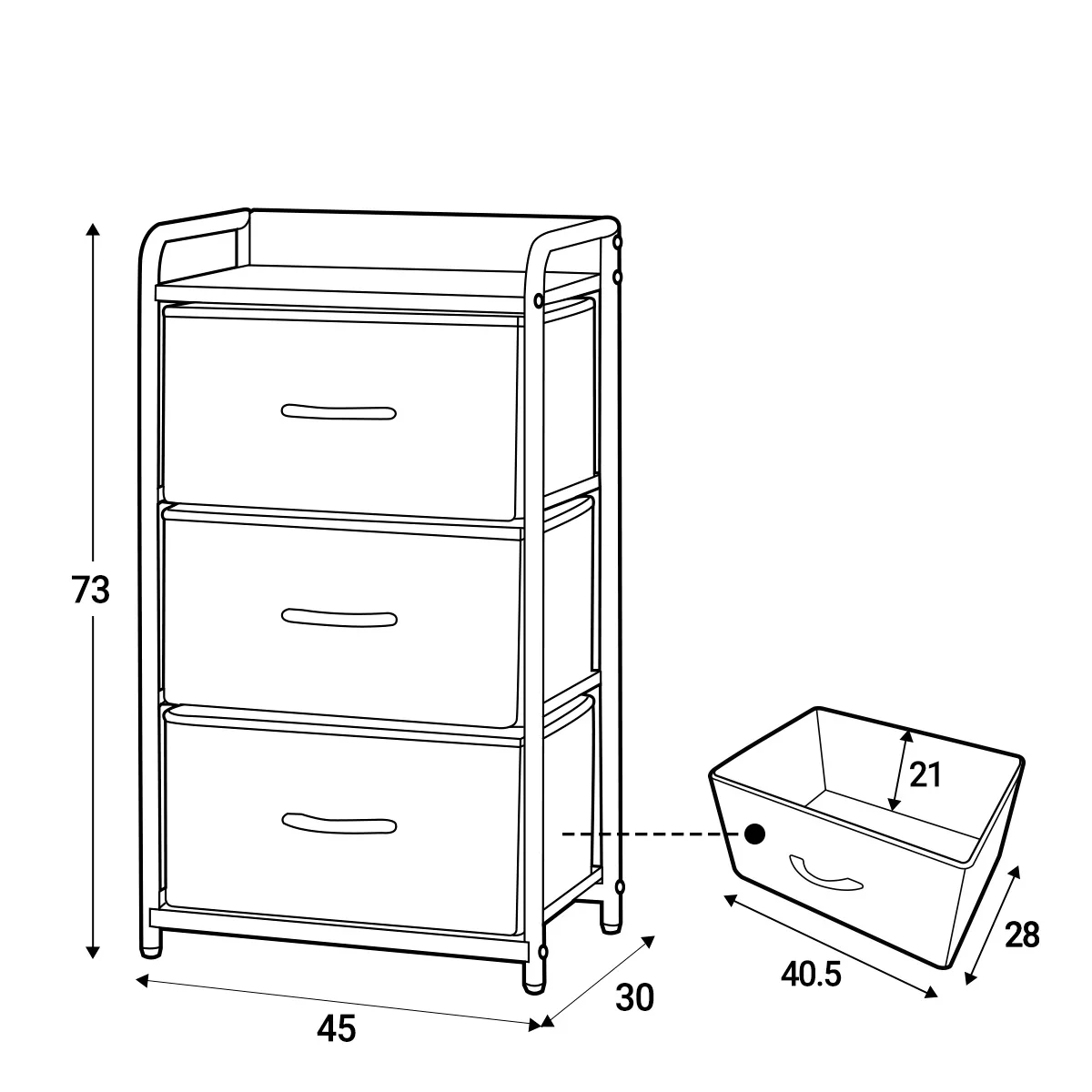 Fabric Living Room Cabinet Simple Multi functional Metal Frame Fabric Wood top shelf Furniture Storage Cabinet