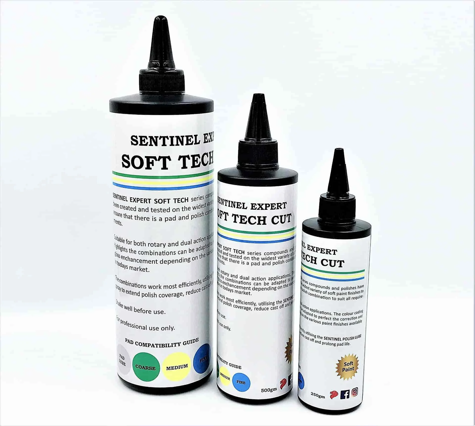 Autocare уход за автомобилем полировка качественный продукт Сингапур экспорт средний мягкий срез смесь для мягкой краски-1 кг в бутылках Массовая упаковка