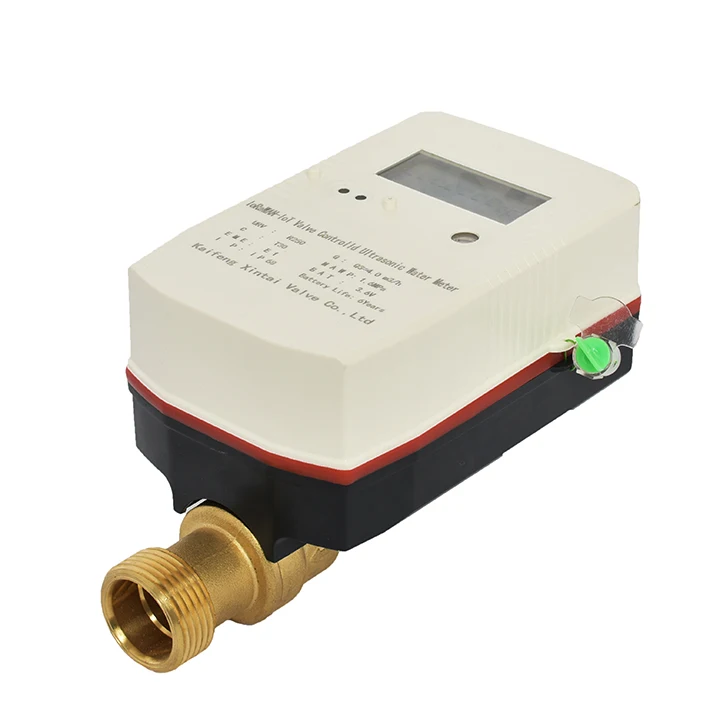 Цифровой 15 мм умный Modbus водомер DN15 беспроводной Lorawan Ультразвуковой счетчик воды с дистанционным