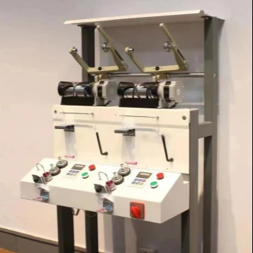 Double Head Automatic Cone  Textile Nylon Yarn Bobbin Winding Machine Yarn Rewinder Machine