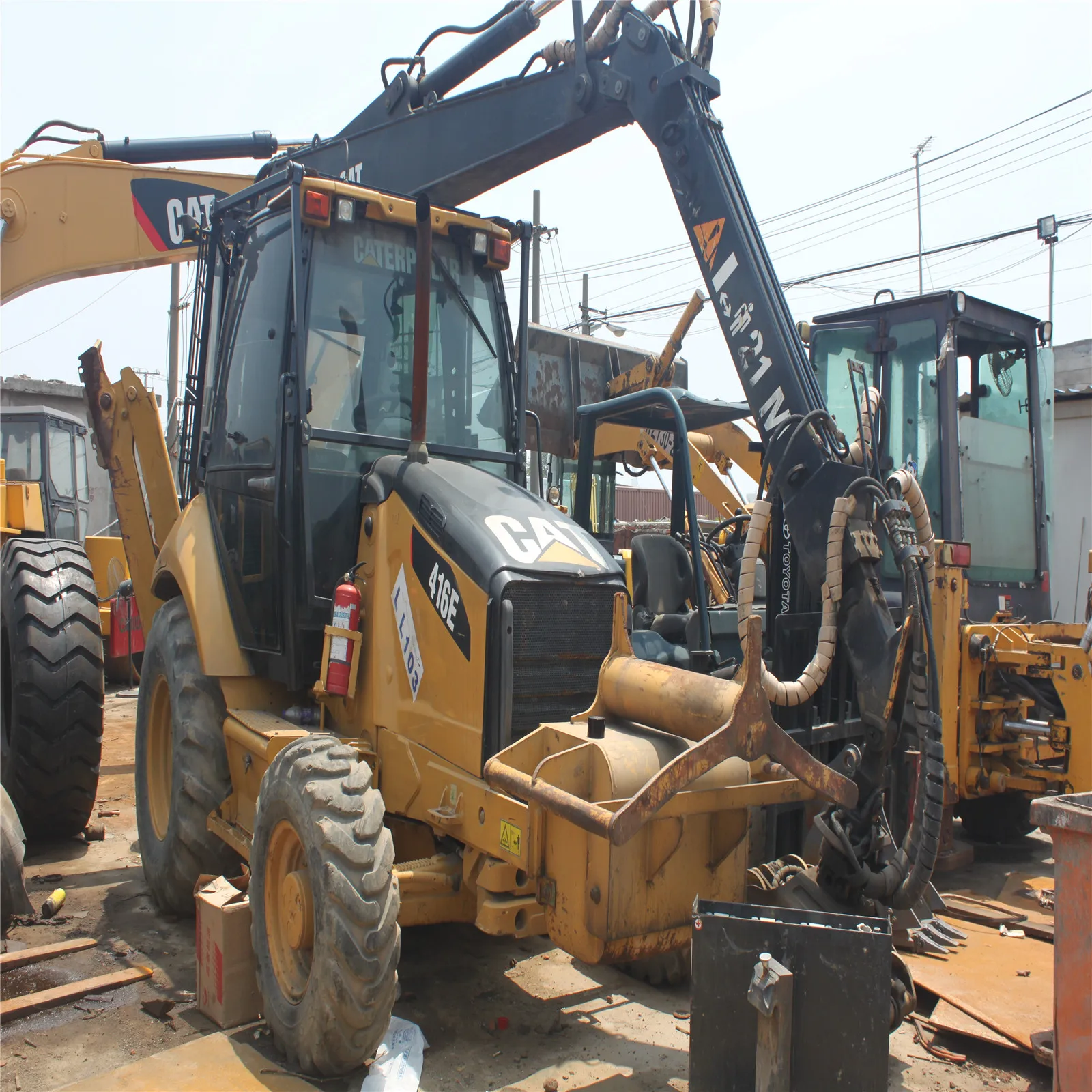 Cat Backloe Loader 4WD and Used Backhoe Loader for sale Mini Backhoe loader with all parts available