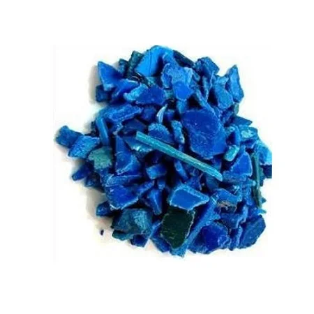 Hdpe Drums Blue Scrap Hdpe Plastic HDPE Drums Regrind Blue Flakes Natural