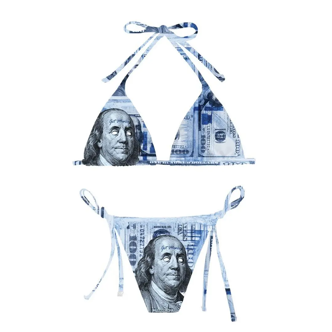 Дешевые купальники OEM брендовая Летняя женская пляжная одежда бикини оптовая продажа с завода индивидуальный высококачественный купальник купальный костюм комплект