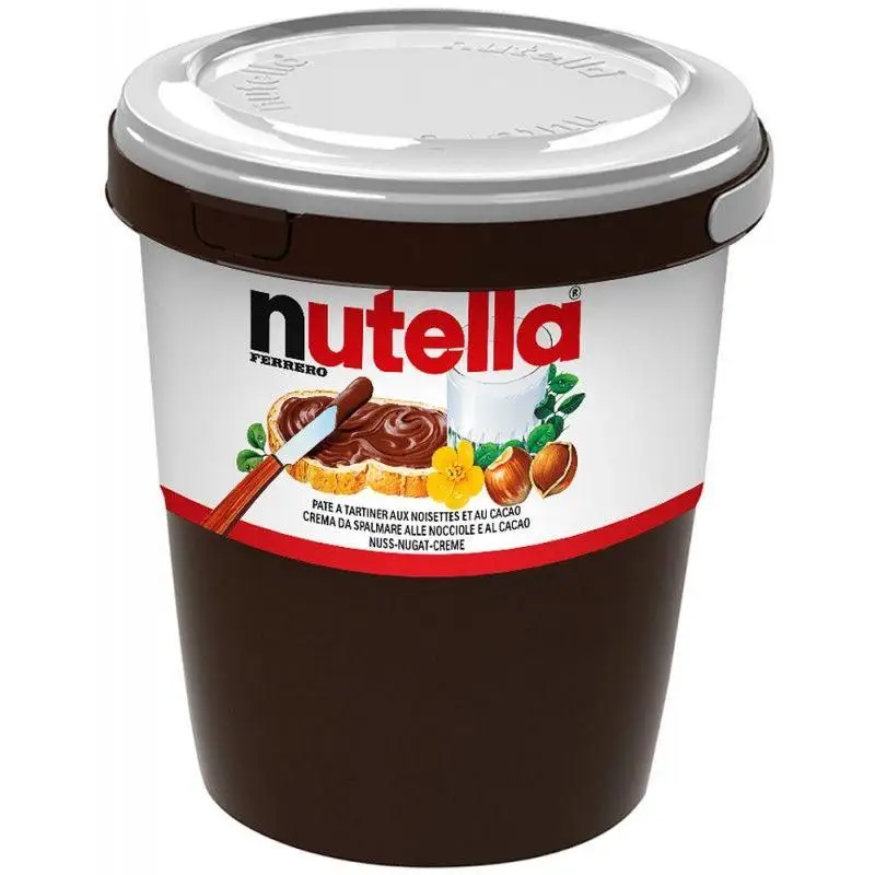 Nutella High Quality and Best Price ! 750 Gr Glass Jar Spread Cream With Cocoa Milky Hazelnuts Chocolate