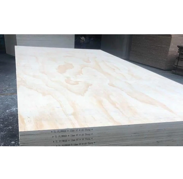 Pine plywood for packaging and bulkhead
