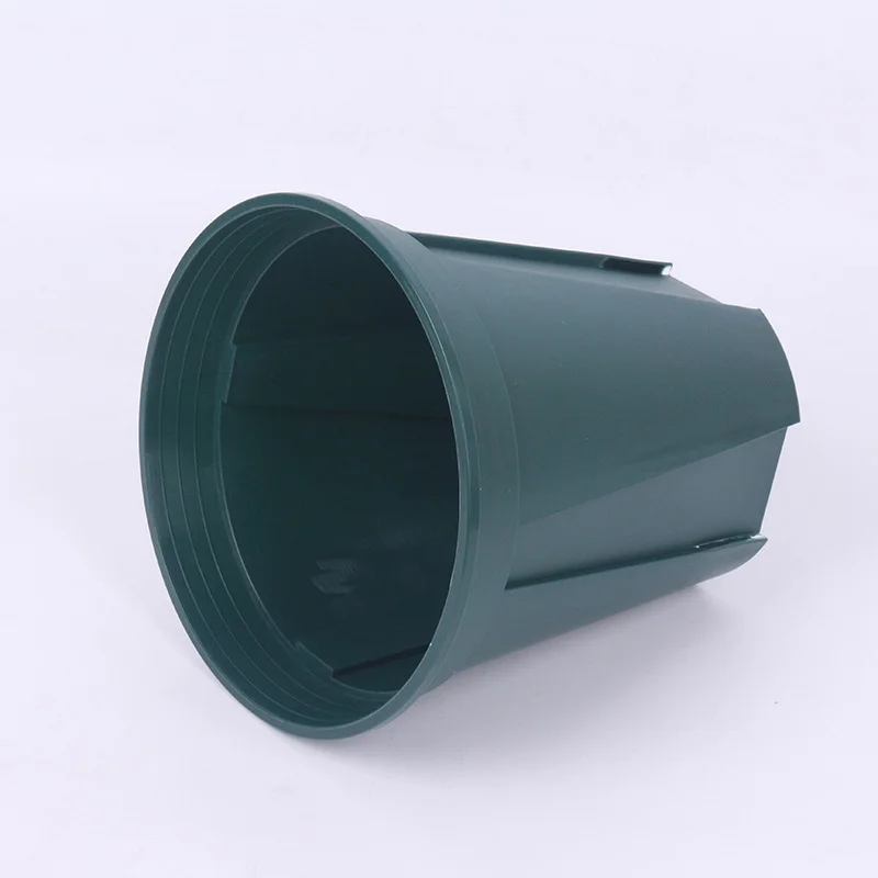 0.5  green Gallon Pot Orchid Flower Planter outdoor Plastic Nursery Pots/Non-toxic tasteless gallon Pot