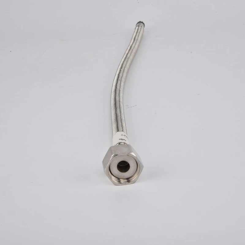 Dalepu New Water Faucet Flexible Corrugated Braided Hose 304/316 SS Hose Corrugated Sanitary Wire Hose For Bathroom