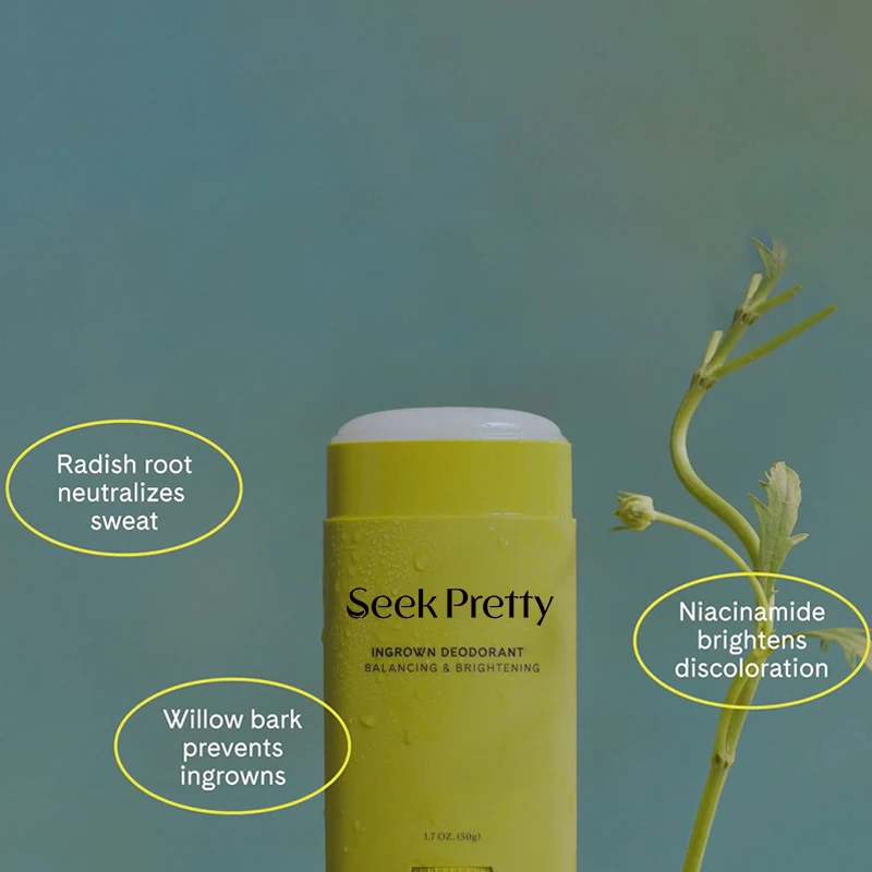 Private Label Oem Bha Beta Hydroxy Acid Brightening Ingrown Deodorant Ingrown Hair Serum Stick For Beards And Bikini Body