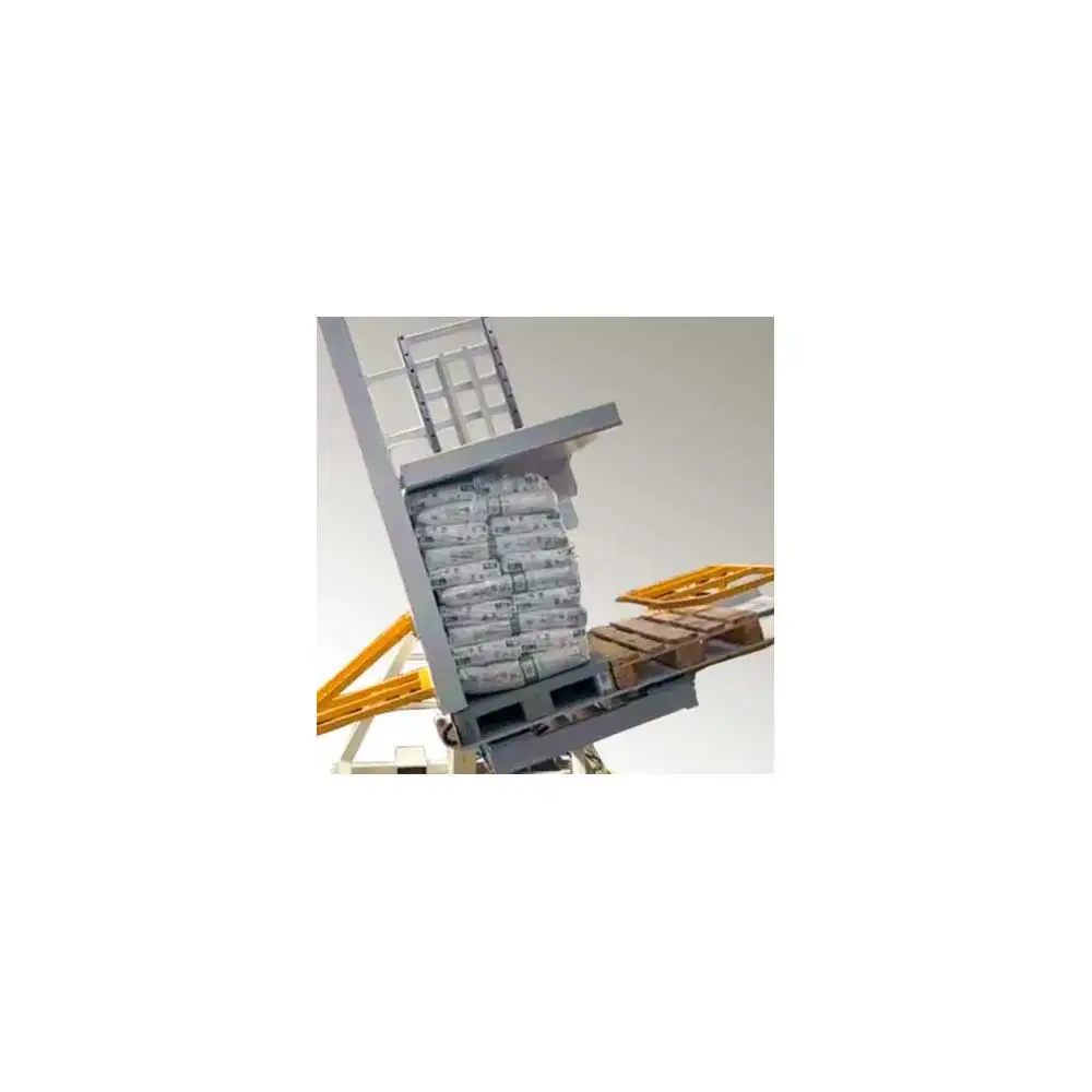 New product logistics robots Best patented Pallet Inverter, Pallet flipper for food and beverages shops and factories